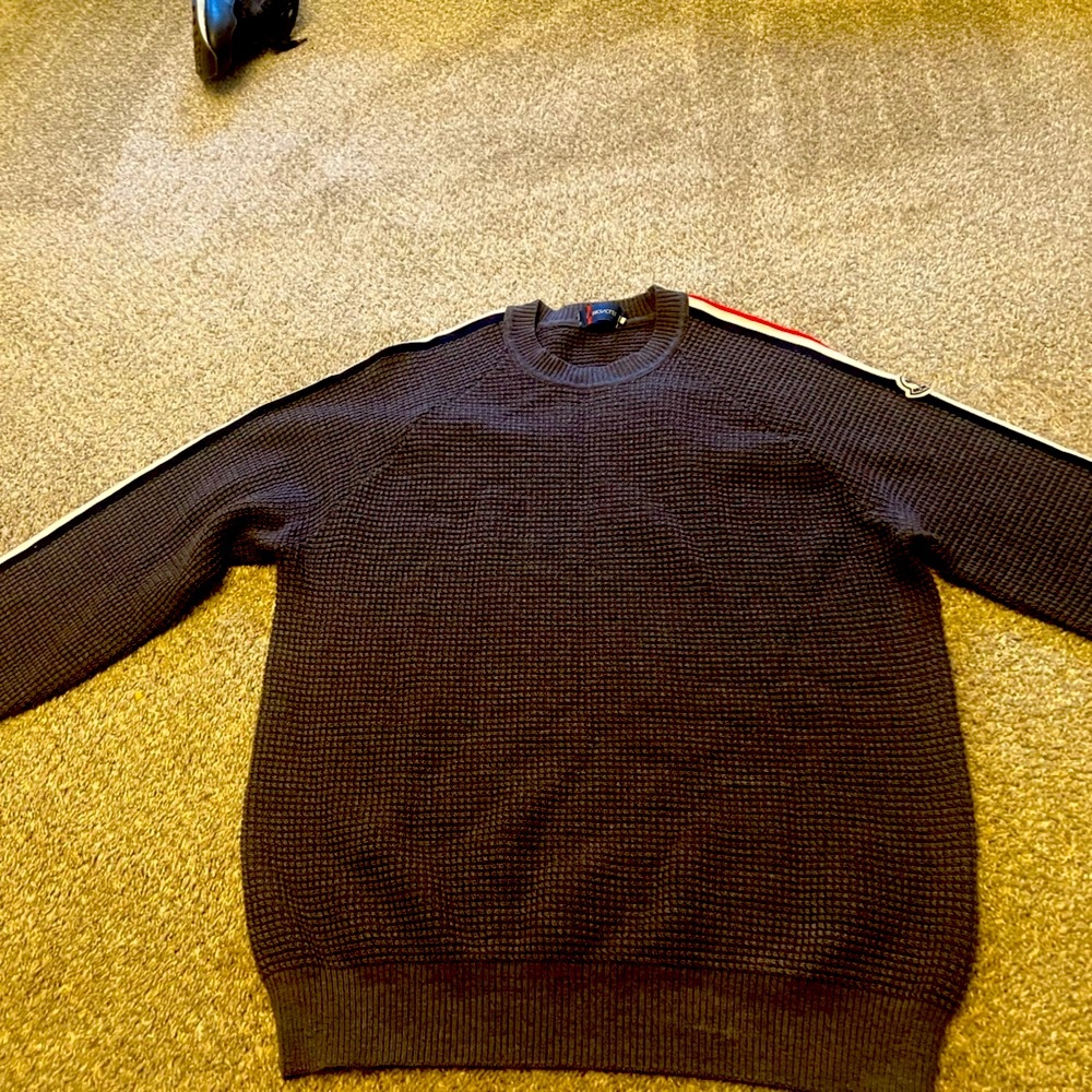 Grey moncler sweater